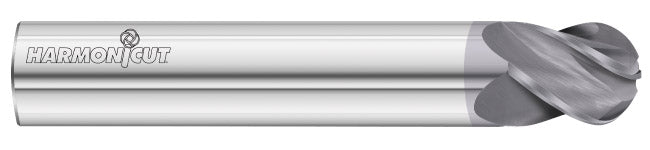 1/4" 4-Flute FULCOAT 18 Ball End Mill - Fullerton 34926