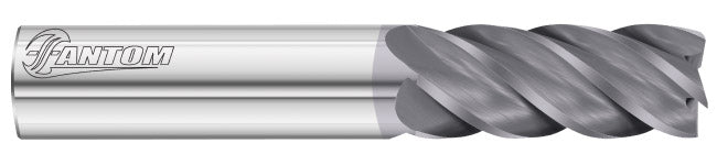 1/4" 5-Flute FULCOAT 18 Square End Mill - Fullerton 34125