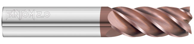 3/4" 5-Flute FULCOAT 20 Square End Mill - Fullerton 37697