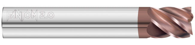 3/4" 5-Flute FULCOAT 20 Square End Mill - Fullerton 37689