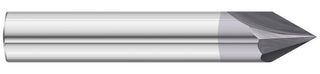 1/2" 2-Flute TiAlN Chamfer End Mill - Fullerton 36087