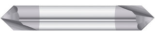 1/2" 2-Flute TiAlN Chamfer End Mill - Fullerton 36096