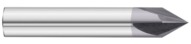 3/8" 4-Flute TiAlN Chamfer End Mill - Fullerton 36084