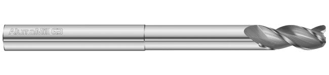 0.3937" 3-Flute Corner Radius End Mill - Fullerton 27387
