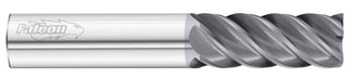 1/2" 5-Flute TiAlN Square End Mill - Fullerton 38166