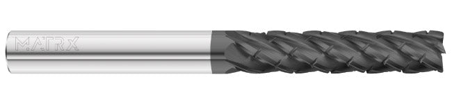 3/8" 5-Flute FULCOAT 01 Corner Radius End Mill - Fullerton 25030