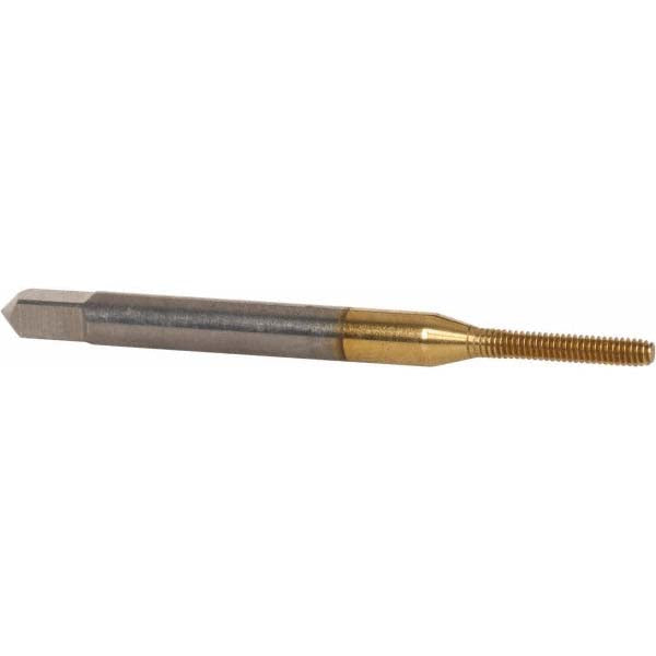 #1-64 UNC High-Speed Steel Tap, TiN - Balax 10123-01T