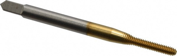 #2-56 UNC High-Speed Steel Tap, TiN - Balax 10284-01T