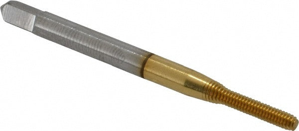 #2-56 UNC High-Speed Steel Tap, TiN - Balax 10285-01T
