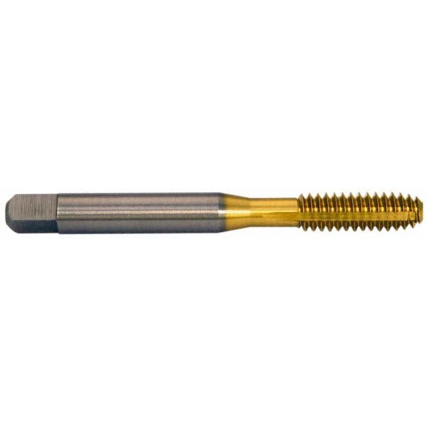 M3.5x0.6 Metric High-Speed Steel Tap, TiN - Balax 17744-01T