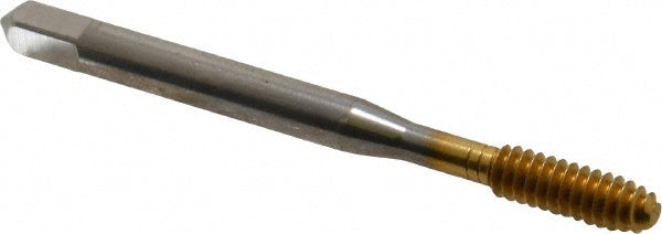 #10-24 UNC High-Speed Steel Tap, TiN - Balax 11965-01T