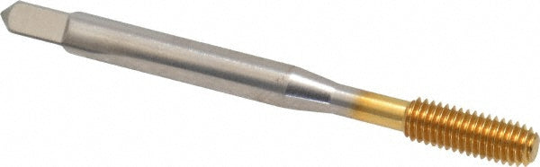 #10-32 UNF High-Speed Steel Tap, TiN - Balax 12186-01T