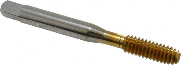 1/4-20 UNC High-Speed Steel Tap, TiN - Balax 12643-01T
