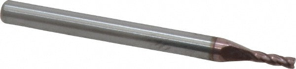 1/16" 4-Flute Solid Carbide Square End Mill, TiCN - SGS 35500