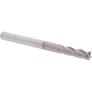 1/8" 4-Flute Solid Carbide Square End Mill, TiCN - SGS 35502