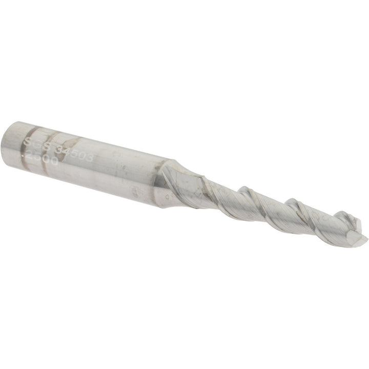 1/4" 2-Flute Solid Carbide Square End Mill - SGS 34503