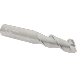 1/2" 2-Flute Solid Carbide Square End Mill - SGS 34515