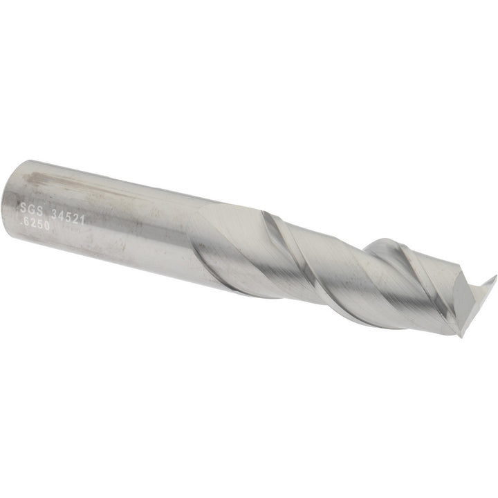 5/8" 2-Flute Solid Carbide Square End Mill - SGS 34521