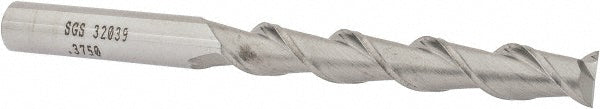 3/8" 2-Flute Solid Carbide Square End Mill - SGS 32039