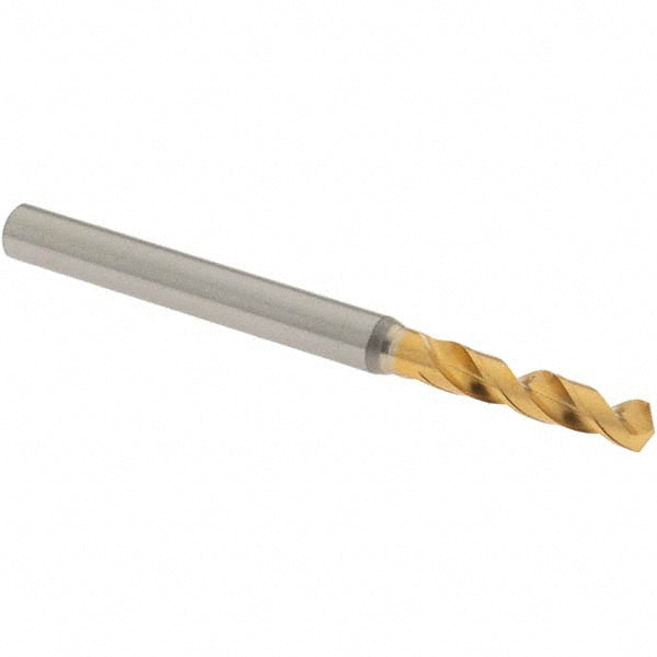 0.1299" High Speed Steel Screw Machine Drill Bit, Coated, 130° point - OSG 61533