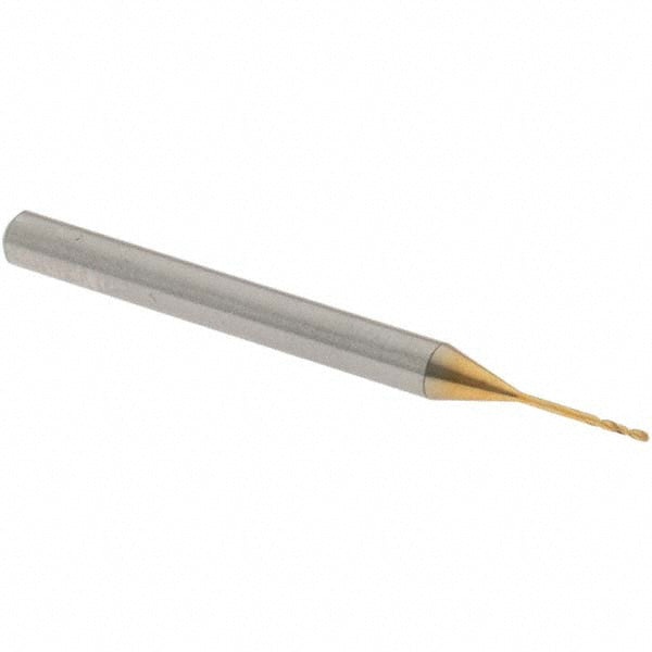 0.0213" High-Speed Steel Screw Machine Drill Bit, TiN, 150° point - OSG 8595054
