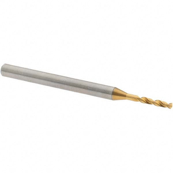 0.0563" High-Speed Steel Screw Machine Drill Bit, TiN, 140° point - OSG 8595143