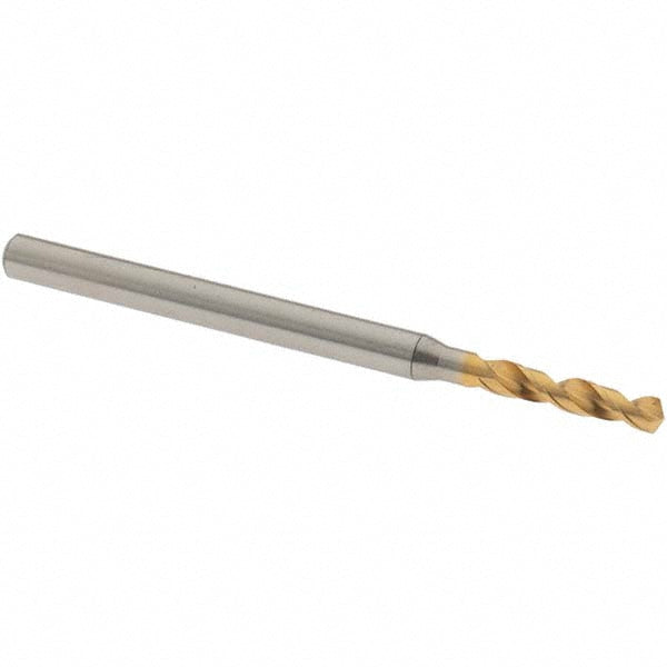 0.0874" Vanadium High Speed Steel Screw Machine Drill Bit, TiN, 130° point - OSG 8595222