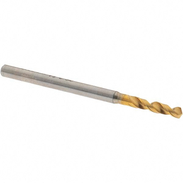 0.1000" High Speed Steel Screw Machine Drill Bit, Coated, 130° point - OSG 8595254