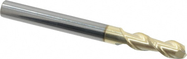 3/16" 2-Flute Solid Carbide Square End Mill, ZrN - ProMax 108-01216