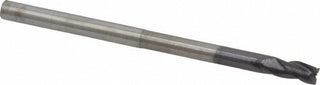 1/4" 3-Flute Solid Carbide Corner Radius End Mill, AlTiN - ProMax 106-01664