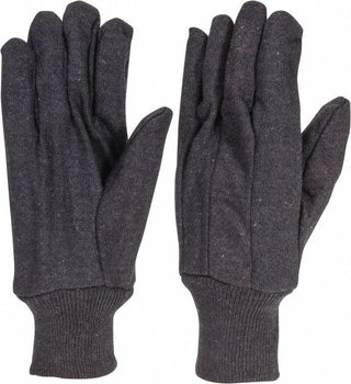Large Brown Polyester; Cotton General Purpose Gloves - Wells Lamont Y-7201L