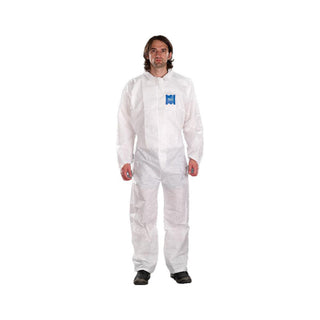 Medium White Protective Garment - Ansell WH15-S-92-103-03