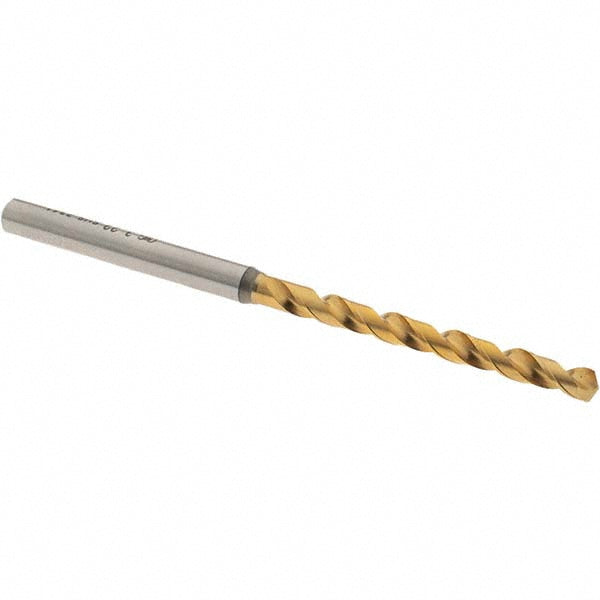 0.1268" Vanadium High Speed Steel Drill Bit, TiN, 130° point - OSG 8597322