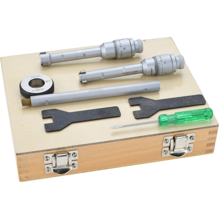 Micrometer, 0.000200" accuracy - SPI 10-720-1