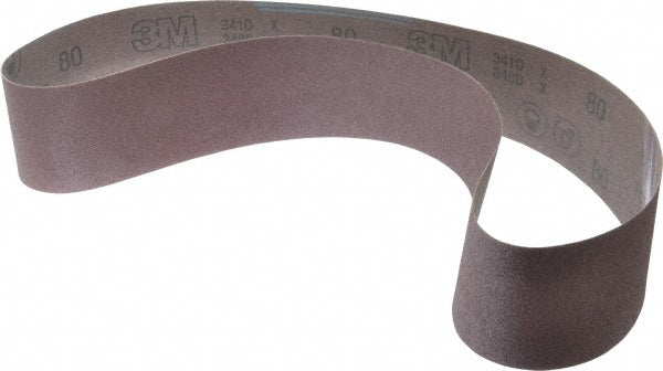 3 x 48" 80-Grit Aluminum Oxide Belt - 3M 7010516906
