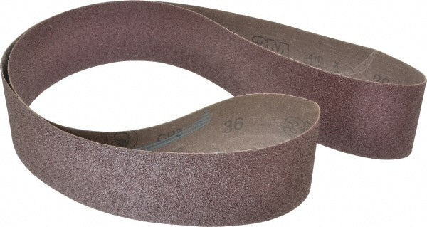 3 x 72" 36-Grit Aluminum Oxide Belt - 3M 7010515794