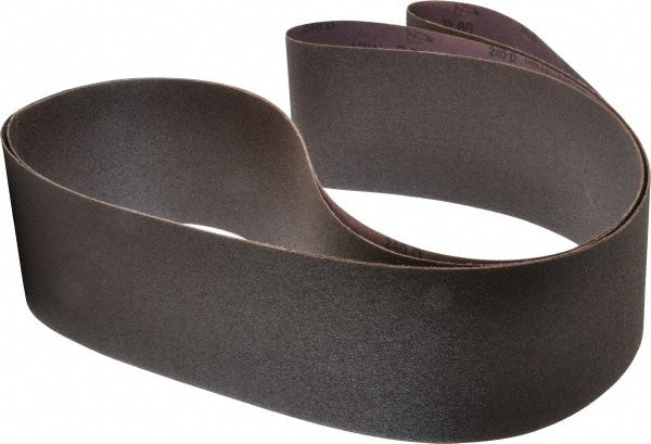 4 x 132" 80-Grit Aluminum Oxide Belt - 3M 7100231529