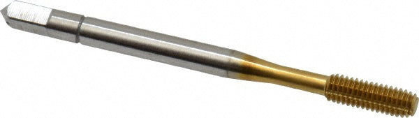 M3.5x0.6 Metric High-Speed Steel Tap, TiN - Balax 17747-01T
