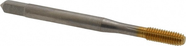 M4x0.7 Metric High-Speed Steel Tap, TiN - Balax 17944-01T