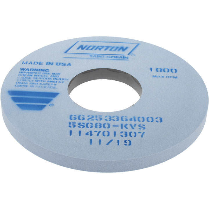 14 x 1" 80-Grit Ceramic Grinding & Cutoff Wheel - Norton 66253364003