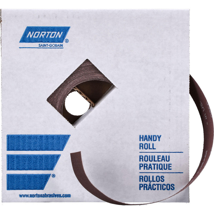 320-Grit Aluminum Oxide Rolls, Cords & Tape - Norton 66261126280