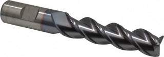 3/4" 3-Flute Powdered Metal Corner Radius End Mill, TiCN - Cleveland C40352