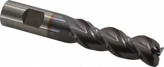 3/4" 3-Flute Powdered Metal Corner Radius End Mill, TiCN - Cleveland C40394