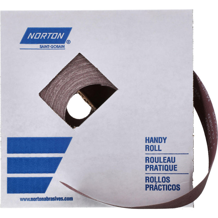 240-Grit Aluminum Oxide Rolls, Cords & Tape - Norton 66261126293