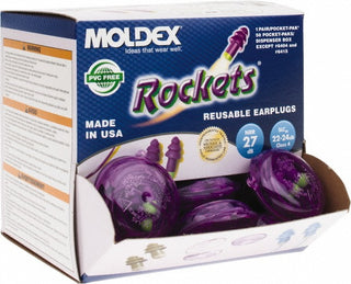 27.00dB Universal Purple Ear Plugs - Moldex 6405