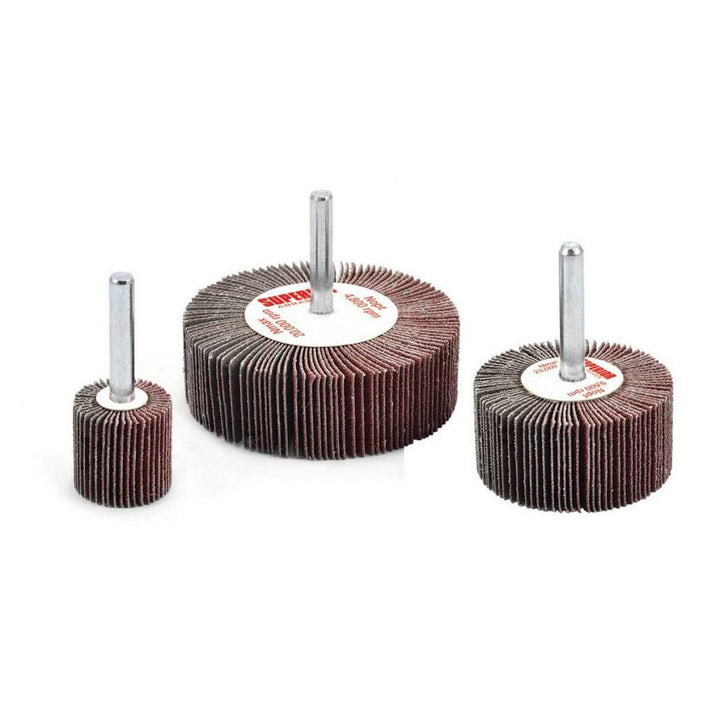 80-Grit Aluminum Oxide Flap Wheel - Superior Abrasives A010004