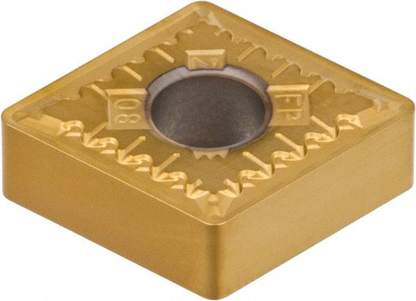 C - Diamond (Rhombic) 80-Deg 1/2" IC Cermet Insert, Grade KT315, TiN - Kennametal 1819207
