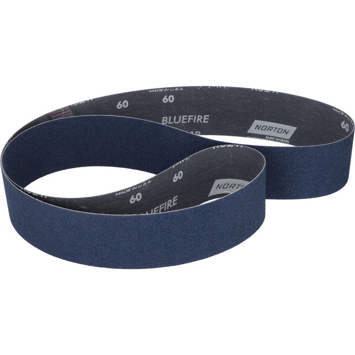 2-1/2 x 60" 60-Grit Zirconia Alumina Belt - Norton 78072727232