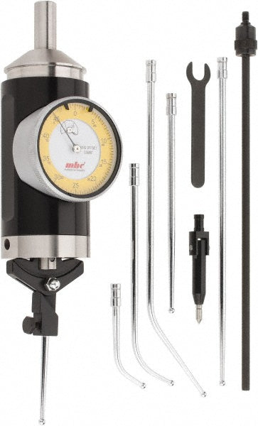 10-Piece Dial Indicator, 0.000500" grad - Value Collection 6607-4904