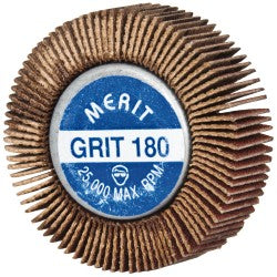180-Grit Ceramic Alumina Flap Wheel - Merit Abrasives 08834132011